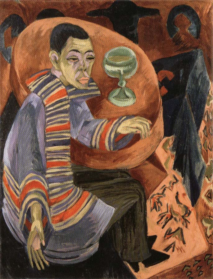 The Drinker or Self-Portrait as a Drunkard